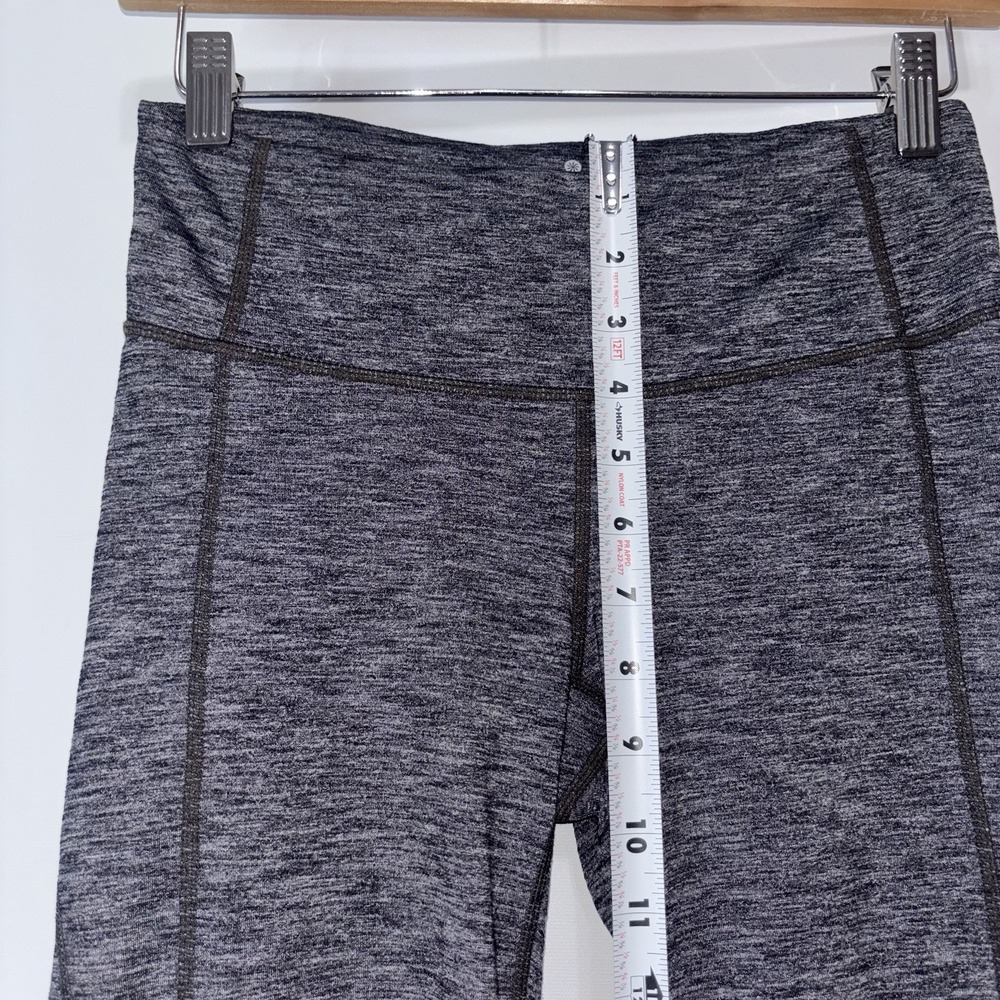 Athleta Gray Flare Yoga Pants Stretch High Rise Athletic Womens Small Soft Fit - Picture 4 of 10